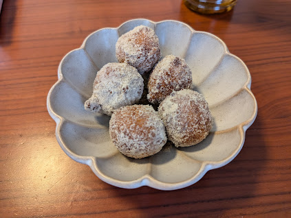 評判の丸亀製麺「うどーなつ」を子供と食べました🍩